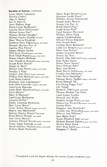 92nd Annual Commencement Exercises May 10, 1975 University of De