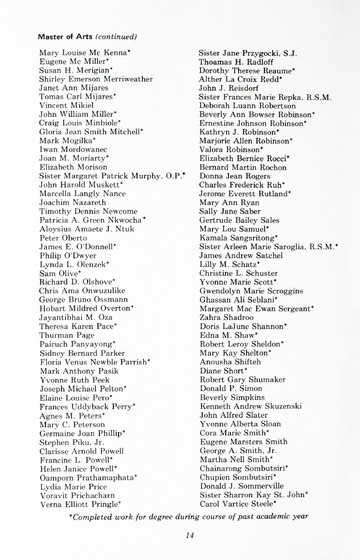 93rd Annual Commencement Exercises May 15, 1976 University of De