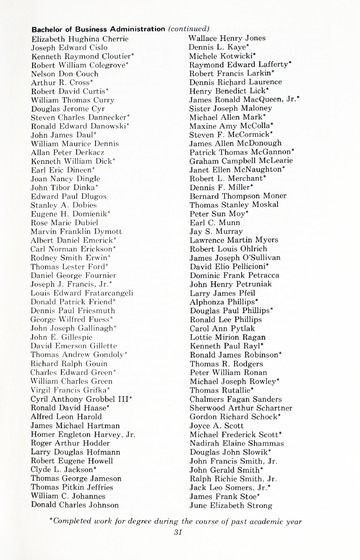 93rd Annual Commencement Exercises May 15, 1976 University of De