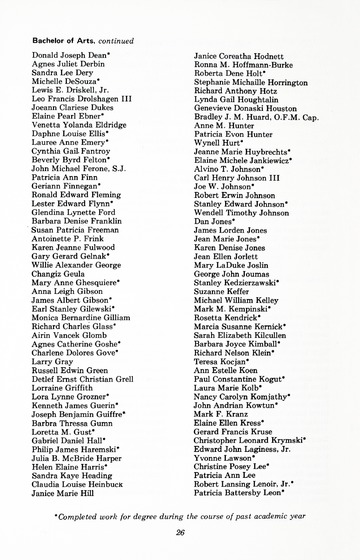 94th Annual Commencement Exercises May 14, 1977 A Centennial Uni