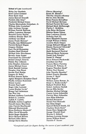 94th Annual Commencement Exercises May 14, 1977 A Centennial Uni