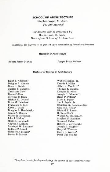 94th Annual Commencement Exercises May 14, 1977 A Centennial Uni