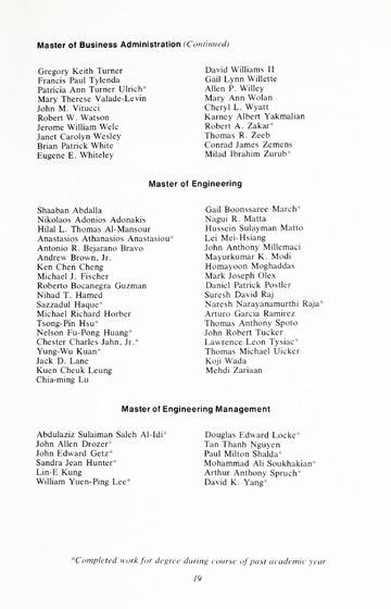 University of Detroit Memorial Building May 12, 1979 96th Annual
