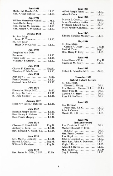 University of Detroit 97th Annual Commencement Exercises Calihan