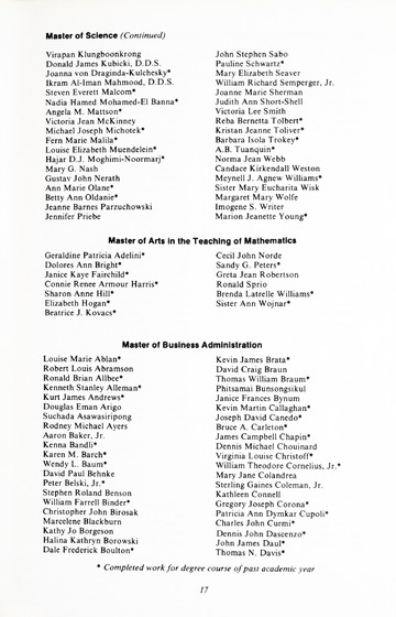 University of Detroit 97th Annual Commencement Exercises Calihan