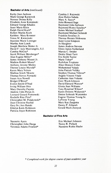 University of Detroit 97th Annual Commencement Exercises Calihan