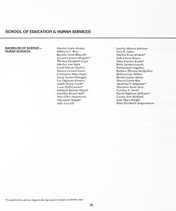 University of Detroit  Commencement Calihan Hall May 16, 1981