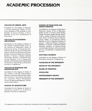 University of Detroit 100th Annual Commencement Calihan Hall May