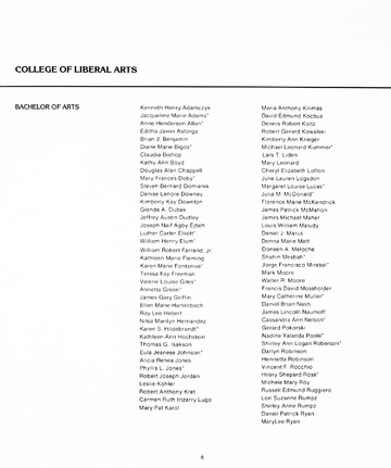University of Detroit 101st Annual Commencement Calihan Hall May