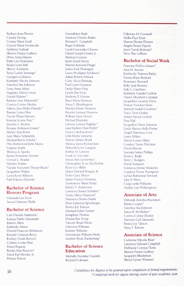 University of Detroit Mercy Annual Commencement May 11, 1996 Cal