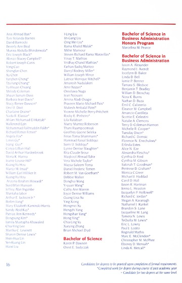 University of Detroit Mercy Annual Commencement May 12, 2001 Cal