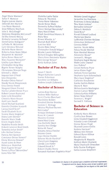 University of Detroit Mercy Annual Commencement May 8, 2004 Cali