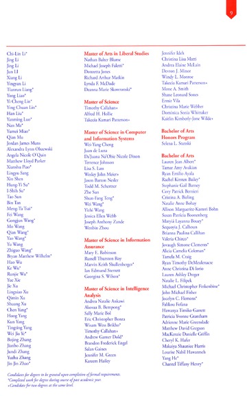 University of Detroit Mercy Commencement Saturday, May 14, 2011