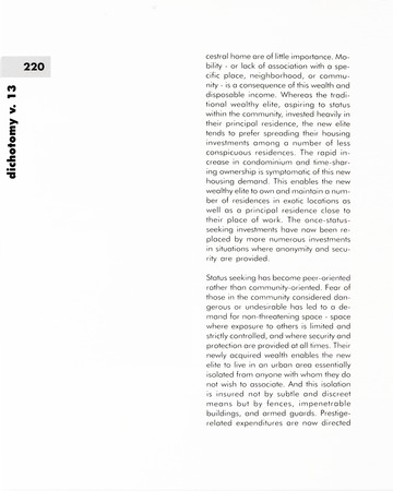 Dichotomy: School of Architecture Student Journal