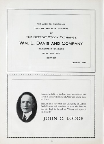 University of Detroit vs. Dayton Program