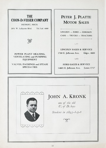 University of Detroit vs. Dayton Program