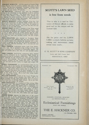 University of Detroit vs. Marquette University Program