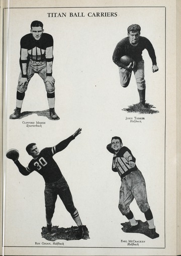 University of Detroit Football Collection: University of Detroit vs. Georgetown University Program