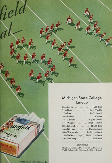University of Detroit vs. Michigan State College Program