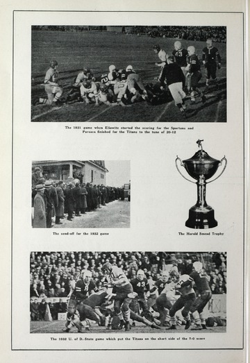 University of Detroit Football Collection: University of Detroit vs. Michigan State College Program