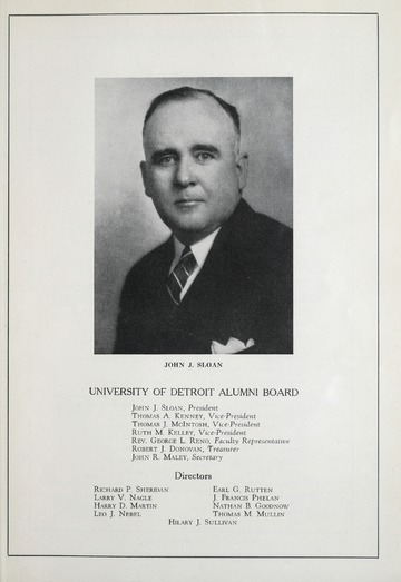 University of Detroit vs. Michigan State College Program