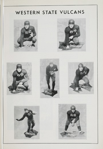University of Detroit Football Collection: University of Detroit vs. Western State Teachers Program