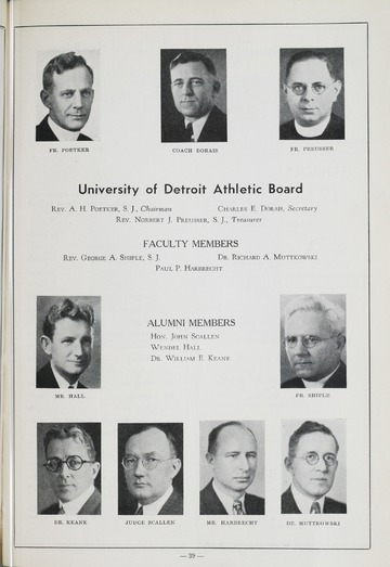 University of Detroit vs. Duquesne Program