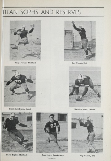 University of Detroit Football Collection: University of Detroit vs. Haskell Institute Program