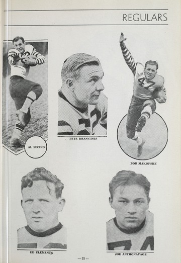 University of Detroit Football Collection: University of Detroit vs. Catholic University Program