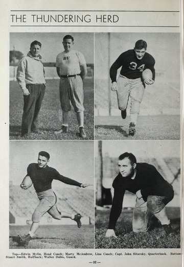 University of Detroit Football Collection: University of Detroit vs. Bucknell University Program