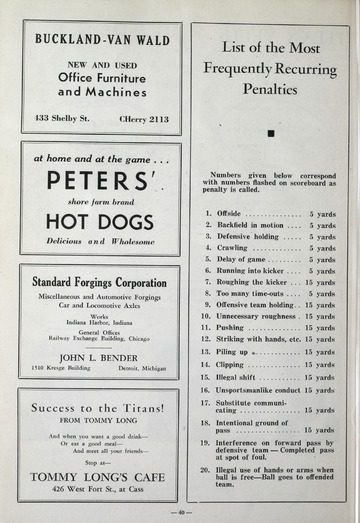 University of Detroit vs. North Dakota Program