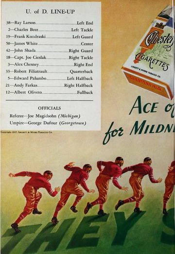 University of Detroit Football Collection: University of Detroit vs. Western State Teachers Program