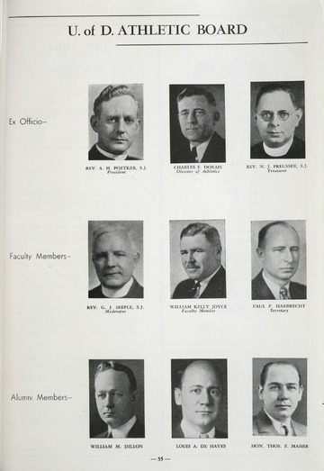 University of Detroit vs. Villanova Program