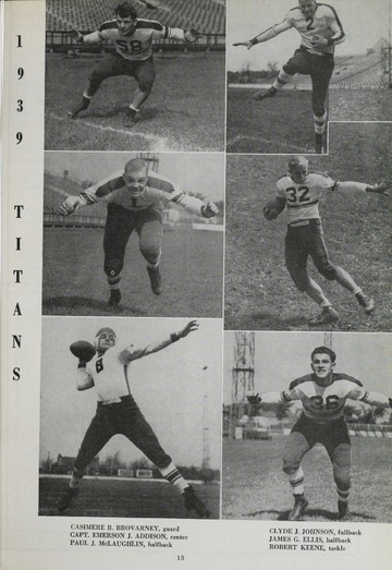University of Detroit Football Collection: University of Detroit vs. North Carolina State Program