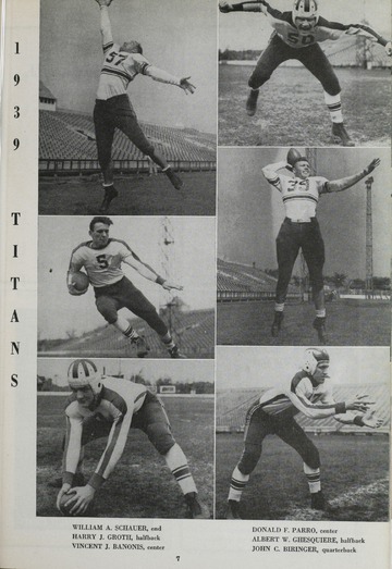 University of Detroit Football Collection: University of Detroit vs. Villanova College Program