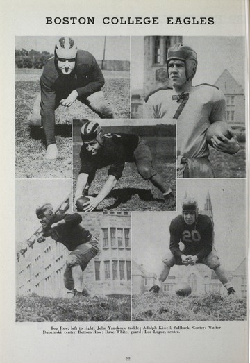 University of Detroit Football Collection: University of Detroit vs. Boston College Program