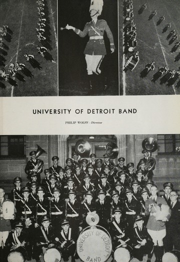 University of Detroit Football Collection: University of Detroit vs. Texas Christian University Program