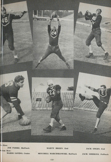 University of Detroit Football Collection: University of Detroit vs. Drake University Program