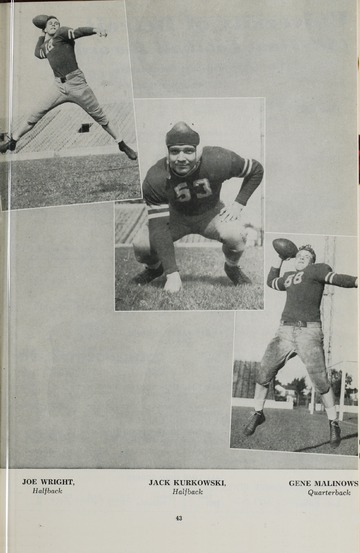 University of Detroit Football Collection: University of Detroit vs. Drake University Program