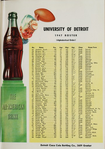 University of Detroit vs. Nevada Program