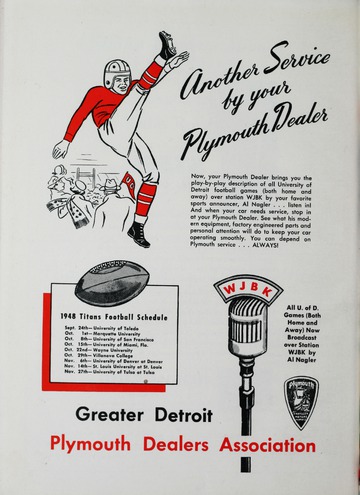 University of Detroit vs. Toledo Program