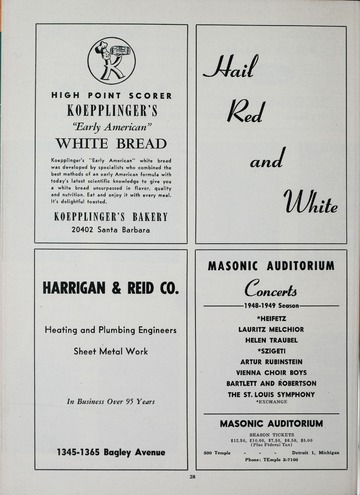 University of Detroit vs. Marquette University Program