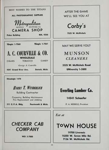 University of Detroit vs. Villanova Program