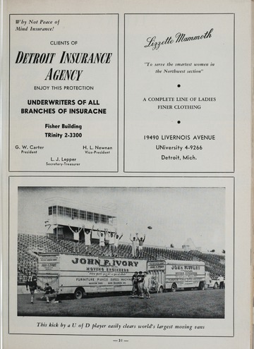 University of Detroit vs. Tulsa Program