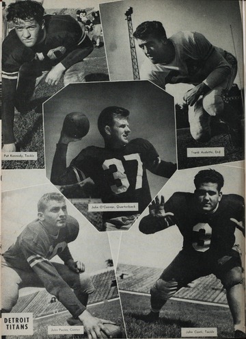 University of Detroit Football Collection: University of Detroit vs. Tulsa Program