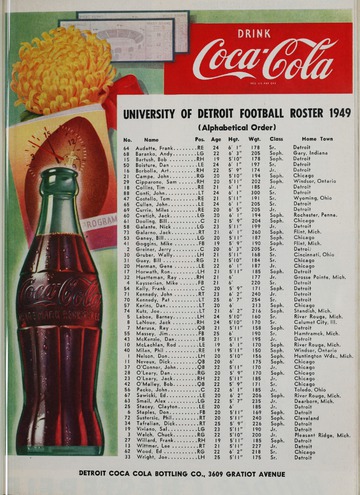 University of Detroit vs. San Francisco Program