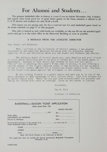 University of Detroit vs. Tulsa