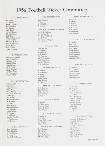University of Detroit vs. Villanova Program