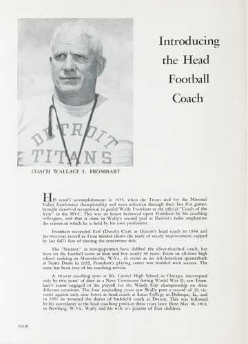 University of Detroit vs. Boston College Program