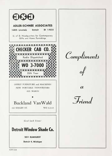 University of Detroit vs. Drake Program